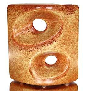 BERTONCELLO Ceramic Vase, Design by Roberto Rigon, Italy
