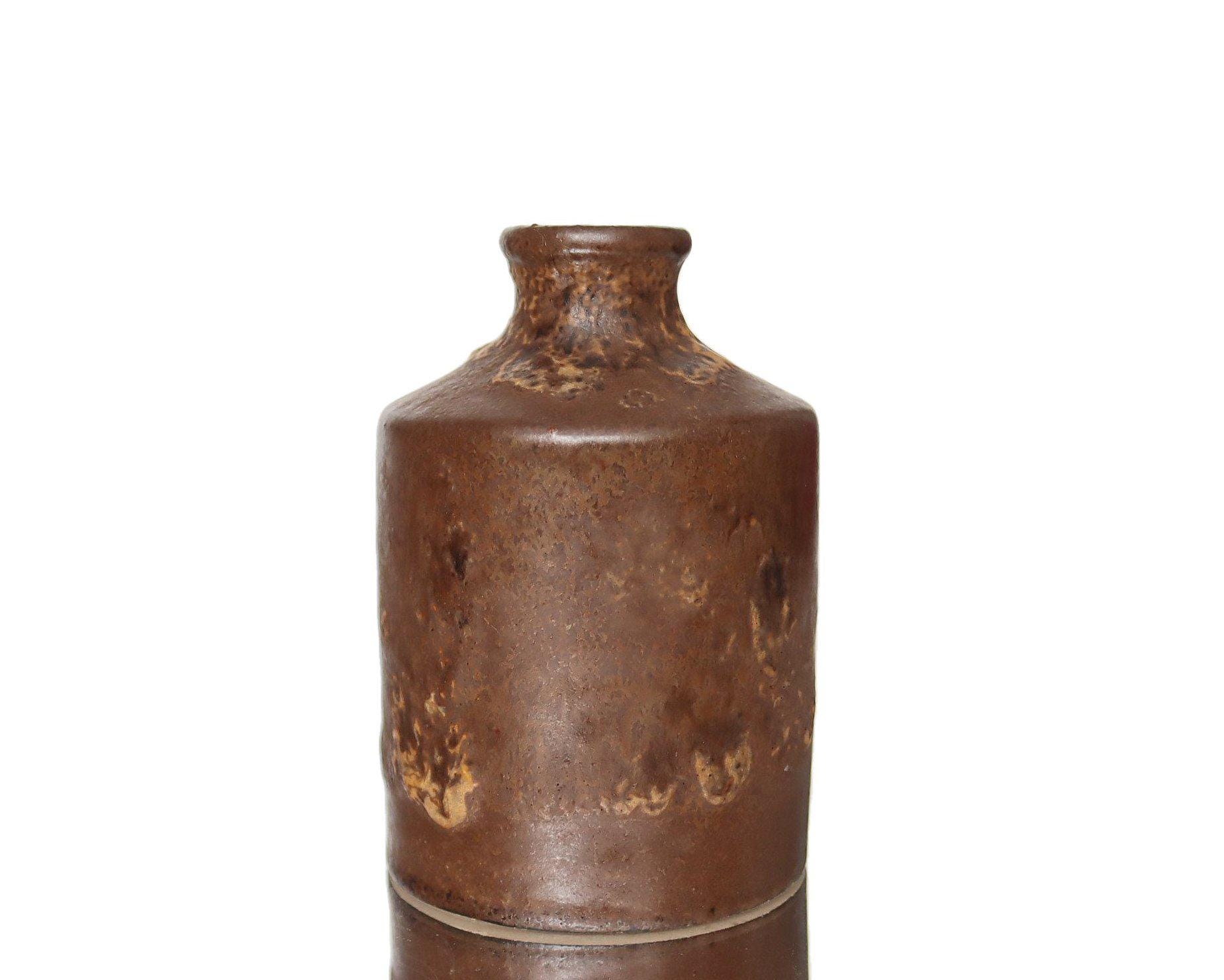 陶器花瓶 ブラウン ブラウン RUSCHA 花瓶 811/1 - Etsy 日本
