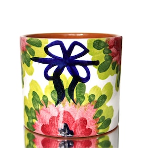 Small MAREI Ceramic Planter - Cachepot - Flower Pot 11/2