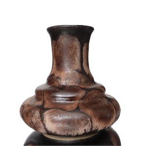 Brown RUSCHA Ceramic Vase, Model 840