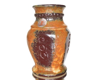縞模様の陶器花瓶、モデル149-30 - 西ドイツ陶器 - Etsy 日本