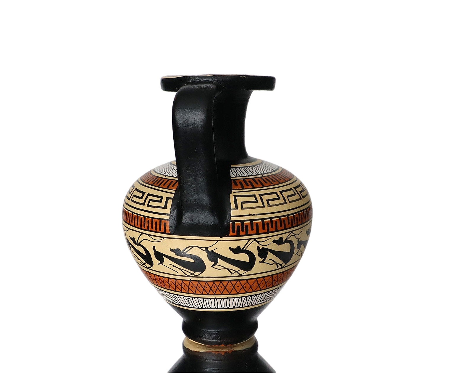 古代ギリシャ美術　アンフォラ　水注　花瓶　置物　複製品 古代ギリシャ美術 アンフォラ 水注 花瓶 置物 複製品 - メルカリ