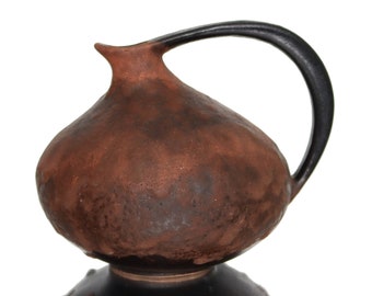 ブラウン RUSCHA 陶器花瓶、モデル 320/2 - Etsy 日本