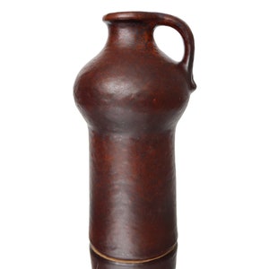 Large CARSTENS Ceramic Vase in Aubergine, Model 0874/30 - Atelier Line