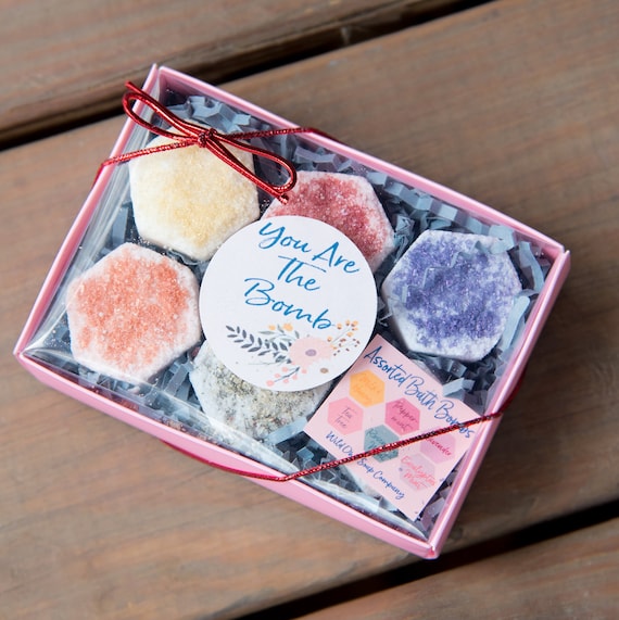 Assorted Bath bomb Gift Set. Med Etsy