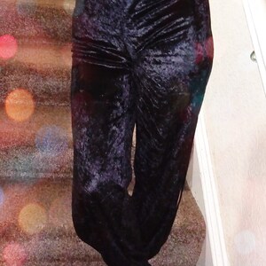 Velvet joggers