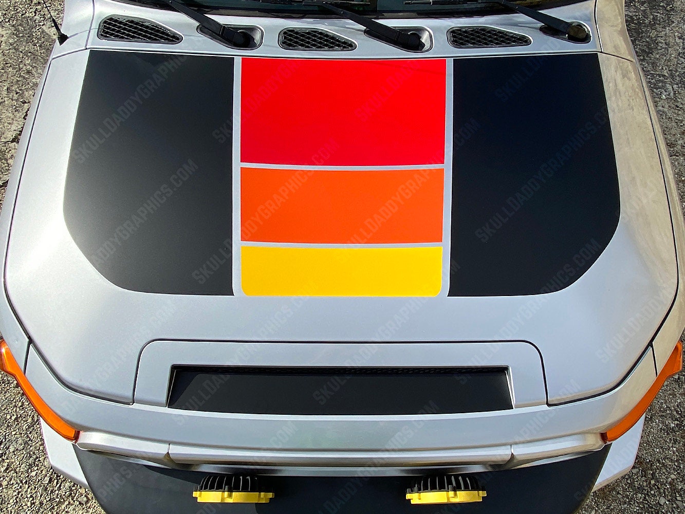 FJ Cruiser Hood Ivan Stewart Ironman Vintage Retro Stripes Etsy