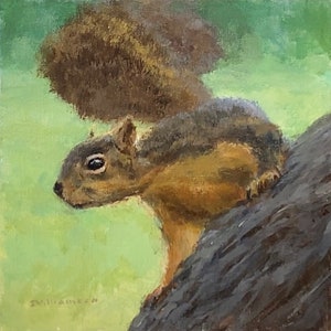 Original Art: “Here I am!”