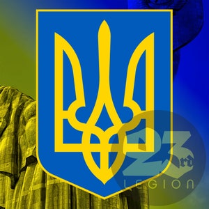 Ukraine Tryzub (all proceeds go to UNHCR)