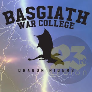 Basgaith War College - vinyl decal - Fourth Wing