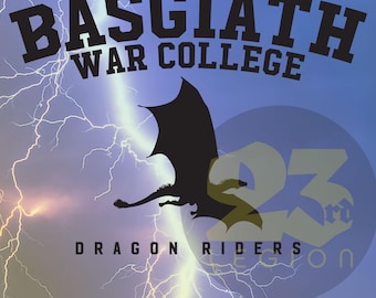Basgaith War College - vinyl decal - Fourth Wing