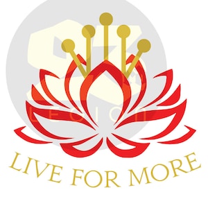 Live for More Haemanthus Red Rising inspired vinyl decal