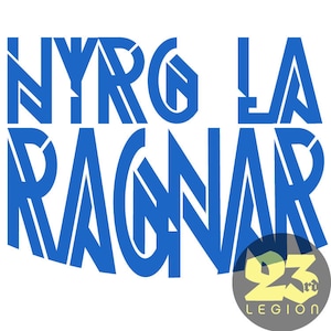 Hyrg la Ragnar Red Rising inspired vinyl decal