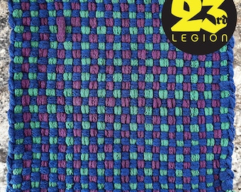 Handmade Potholder - "Day of the Tentacle" 8x8 inch PRO size