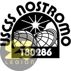 USCS Nostromo 180286 Vinyl Decal - Alien