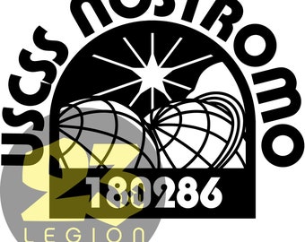 USCSS Nostromo 180286 Vinyl Decal - Alien