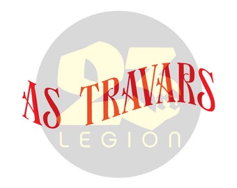 As Travars - A Darker Shade of Magic geïnspireerde vinylsticker