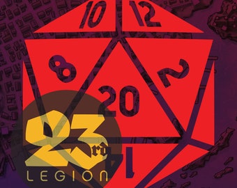 D20 vinyl decal