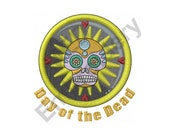 Day Of The Dead Skull - Machine Embroidery Design, Dia De Los Muertos, Machine Embroidery, Embroidery Designs, Embroidery Patterns