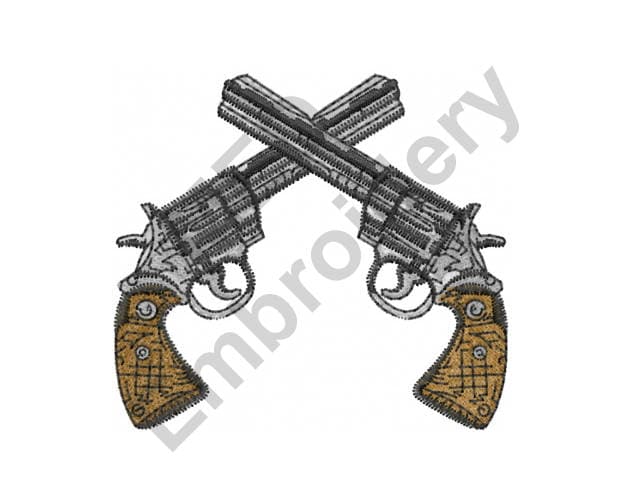 Guns Machine Embroidery Design Embroidery Designs Etsy