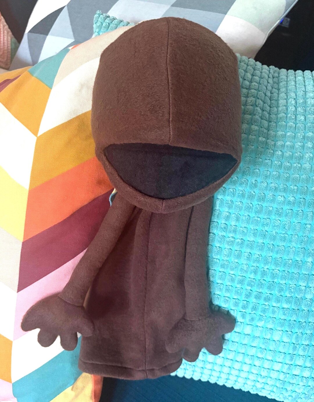 Puppet Base Deep Brown - Blank Hand Puppet Base | DIY Craft Puppet | Customize Your ...