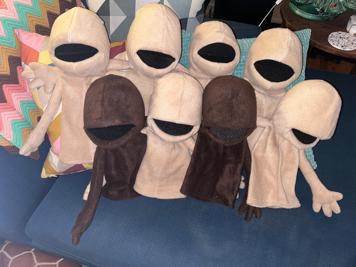 Hand Puppet Human Base White – Blank Hand Puppet Base | DIY Craft Puppet | Customize Your Own ...