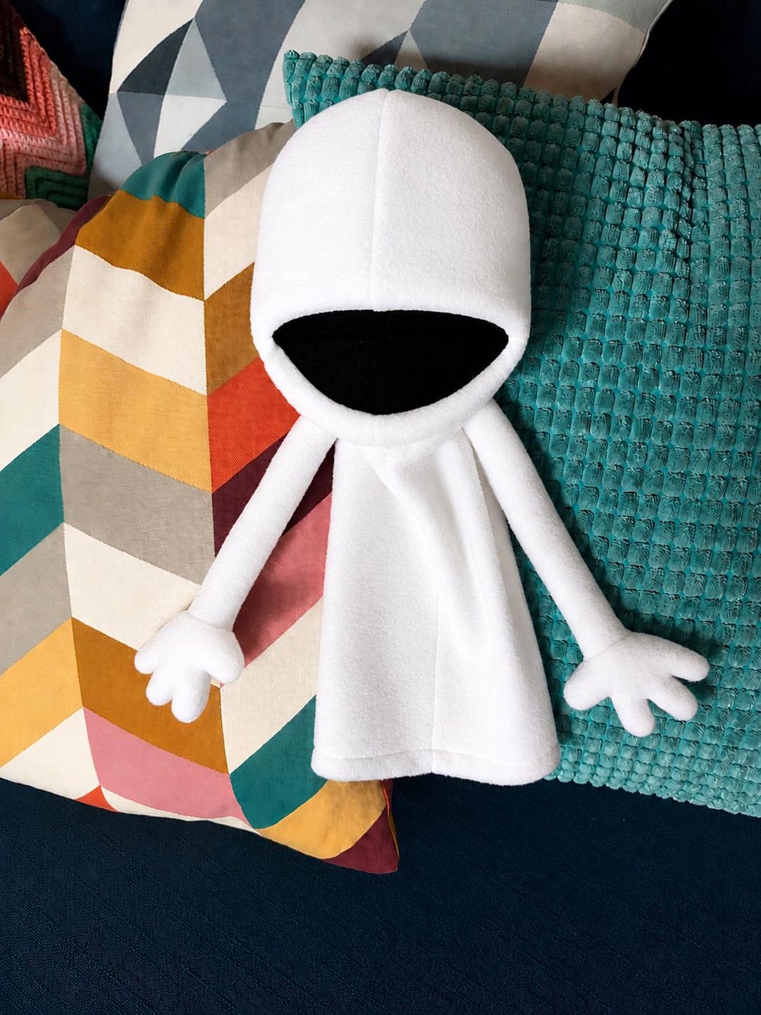 Hand Puppet Human Base White - Blank Hand Puppet Base | DIY Craft Puppet | Customize Your Own ...