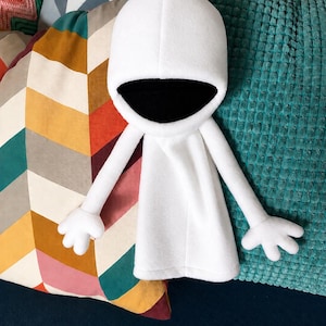 White - Blank Hand Puppet Base | DIY Craft Puppet | Customize Your Own Character