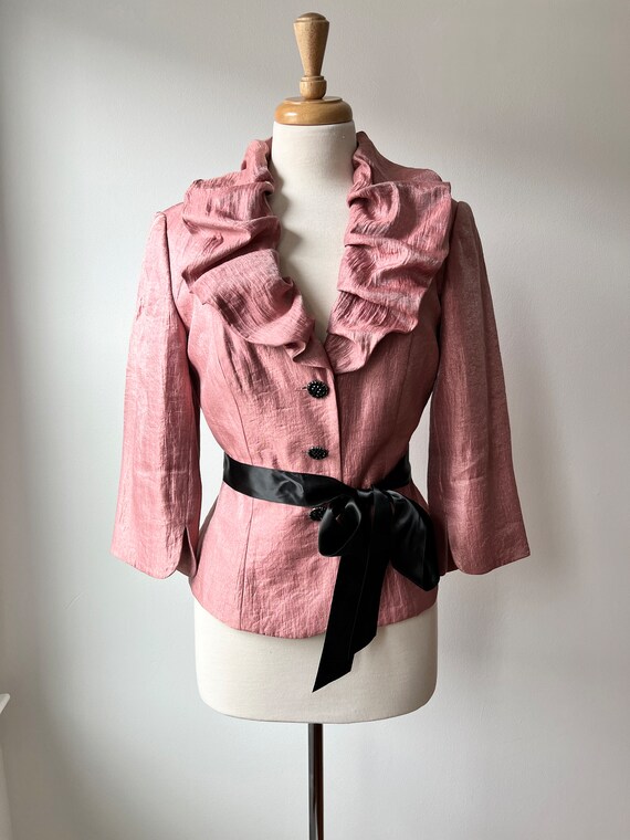 Pink evening sale jacket
