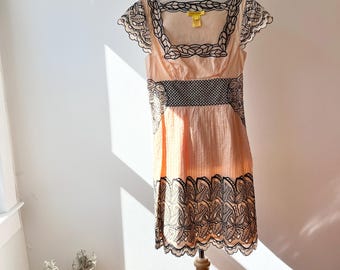 peter pan lace dress 35-1 Lace Dress with doubled Peter Pan collar
