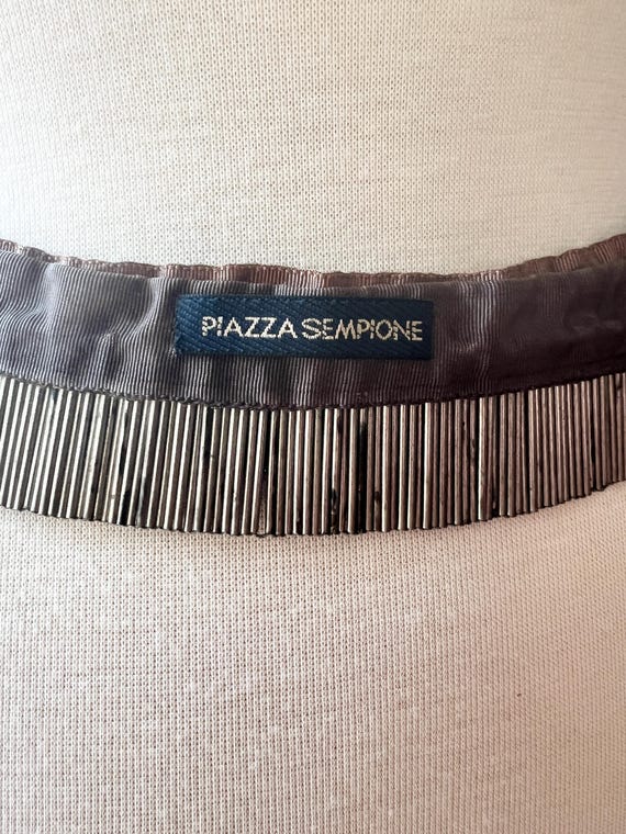 Vintage Silver Piazza Sempione Bug Belt, Silver Cicada  display picture 3