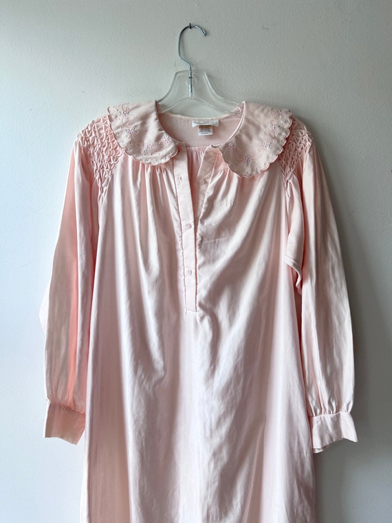 Long sleeve maxi nightgown hotsell