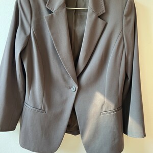 Vintage 90s Tahari wool minimalist suit size medium