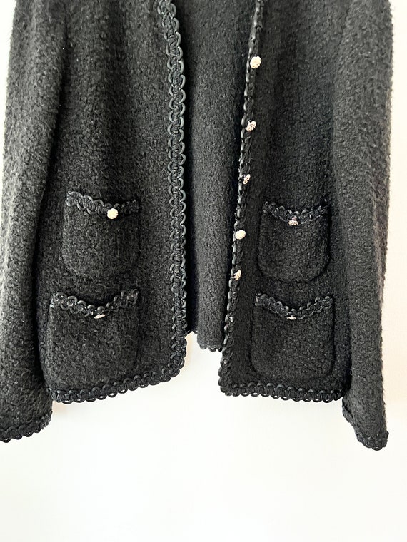 【 VINTAGE 】 Classic Tweed Knit Cardigan 51Cth1drr8L._UY350_.jpg