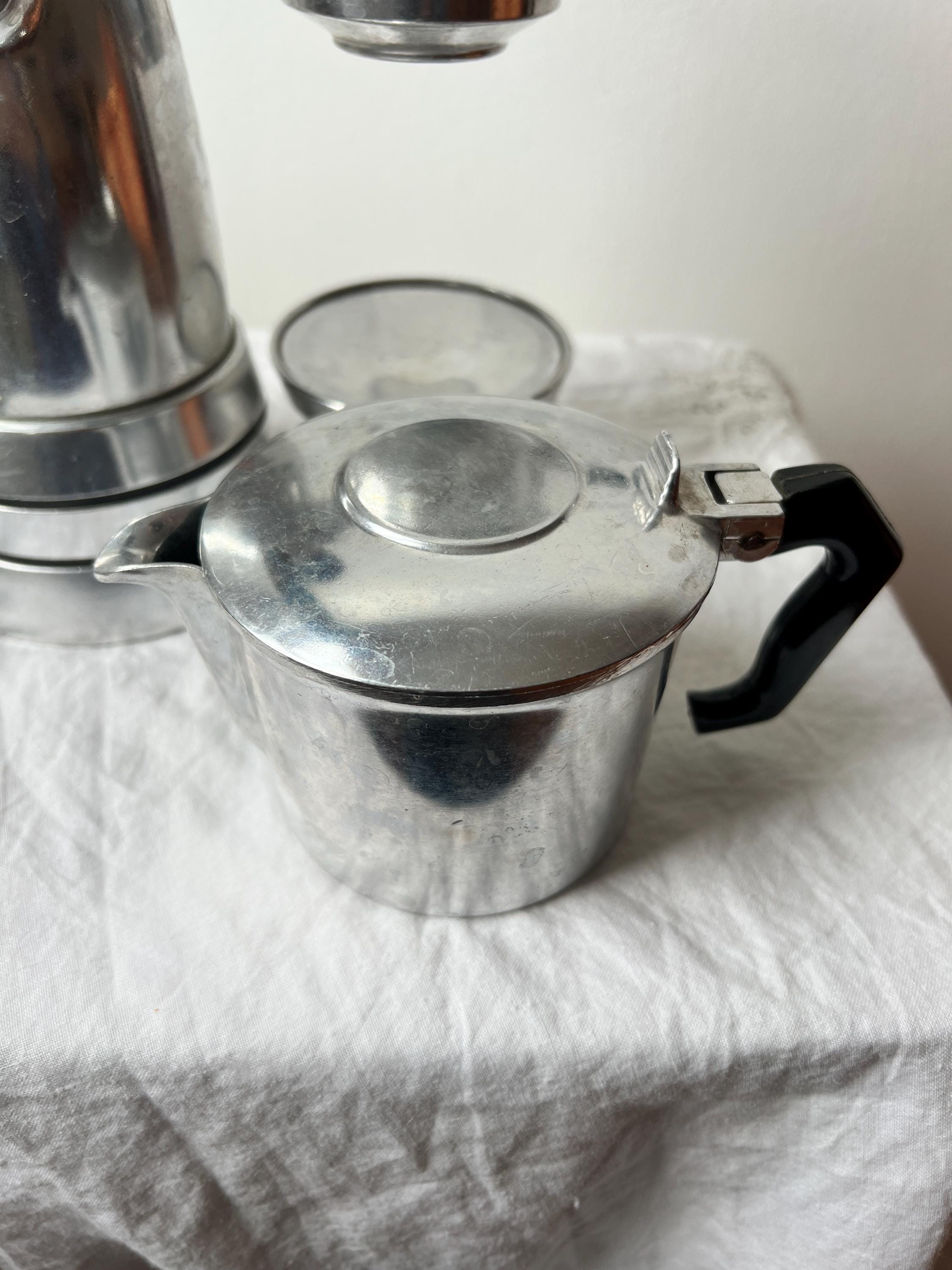 Vintage Vesuviana Cappuccino Espresso Electric Coffee Maker With
