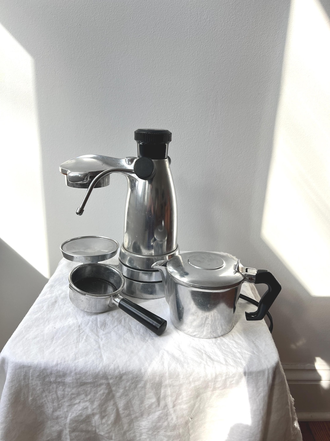 ビンテージ　エスプレッソマシン Vesuviana cuppuccino Vintage Vesuviana Cappuccino Espresso Electric Coffee Maker With