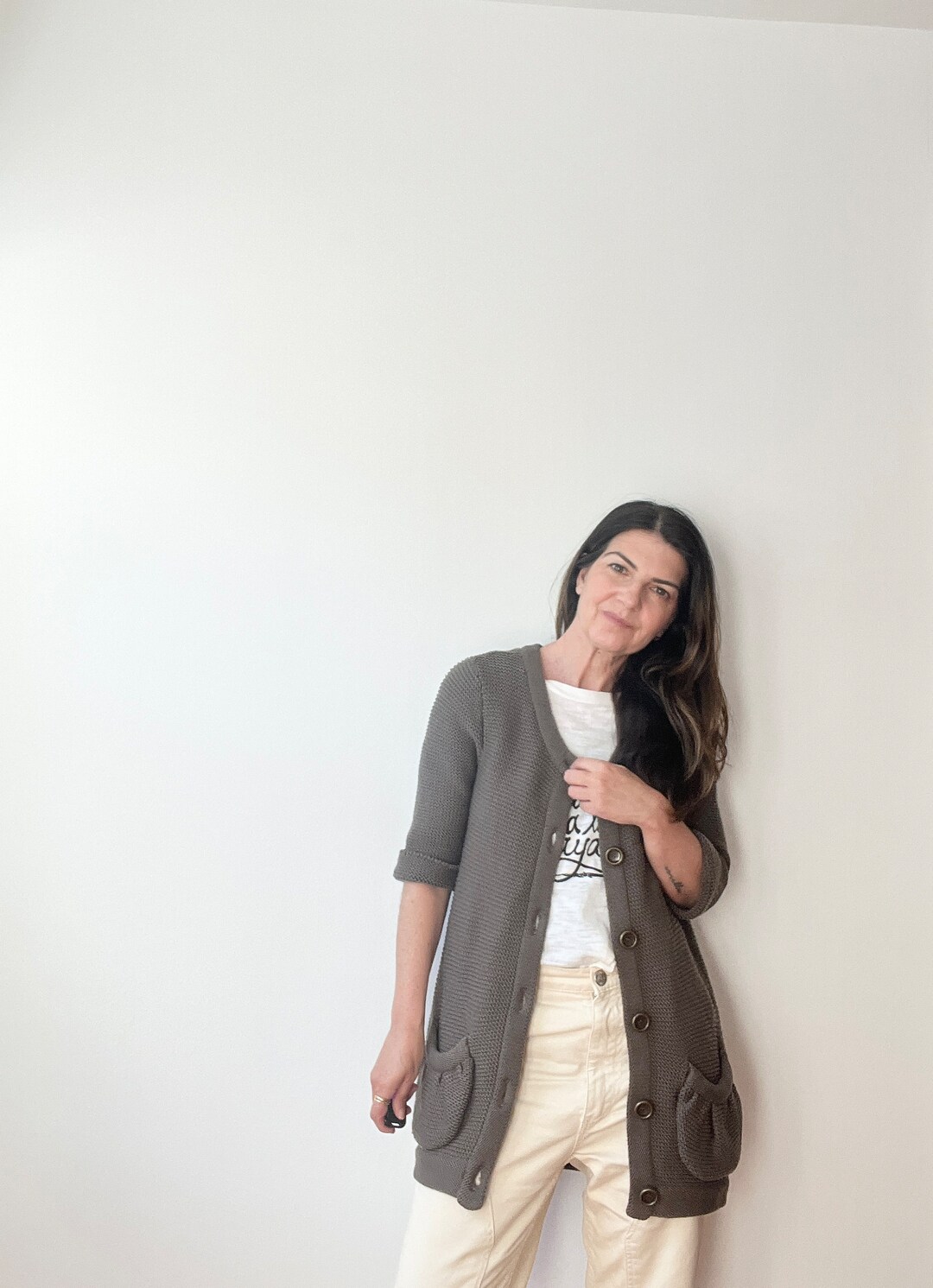 Vintage Marc Jacobs Oversized Sweater Cardigan Short Sleeve