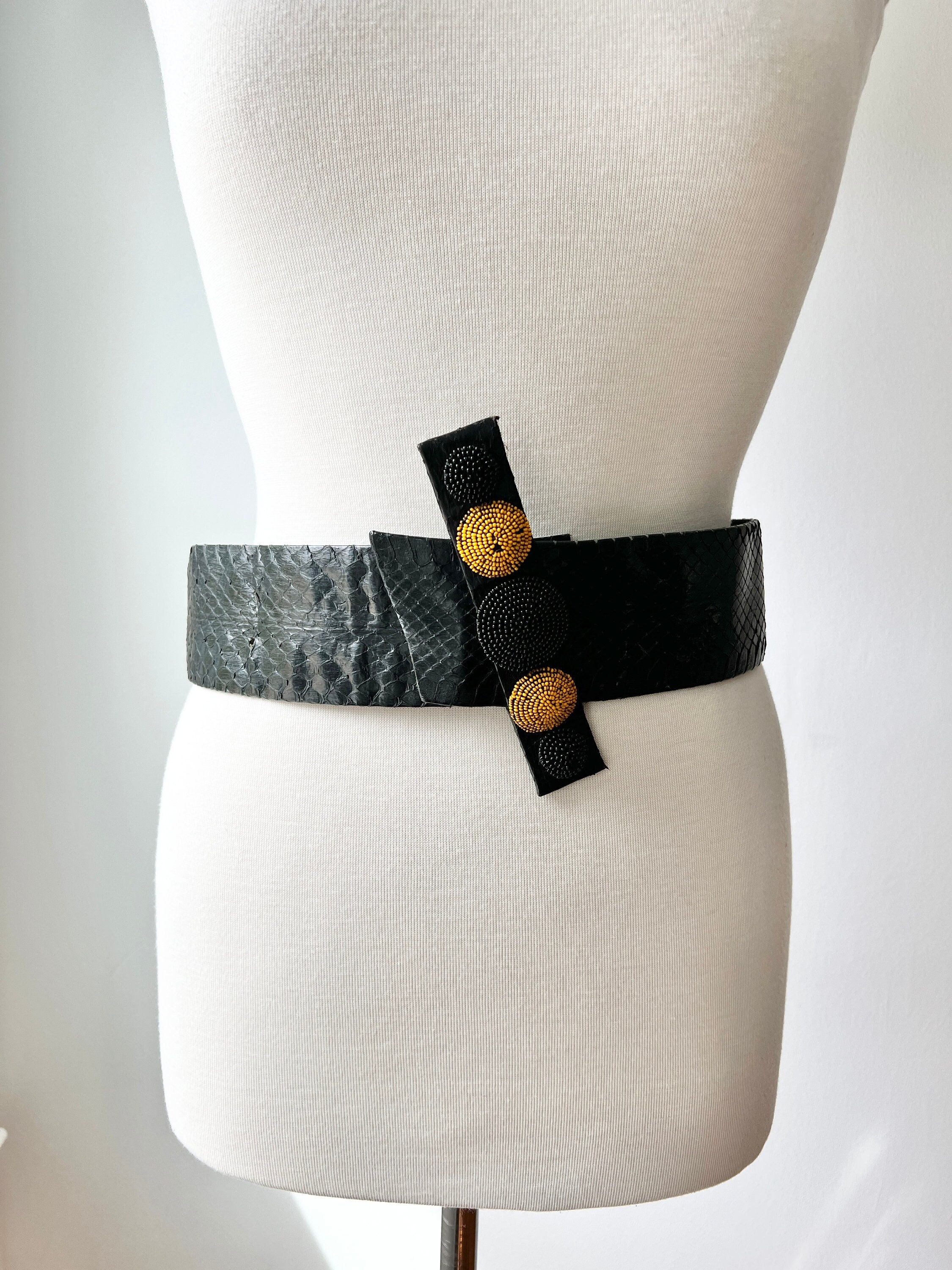80s Avant Garde Belt - Etsy