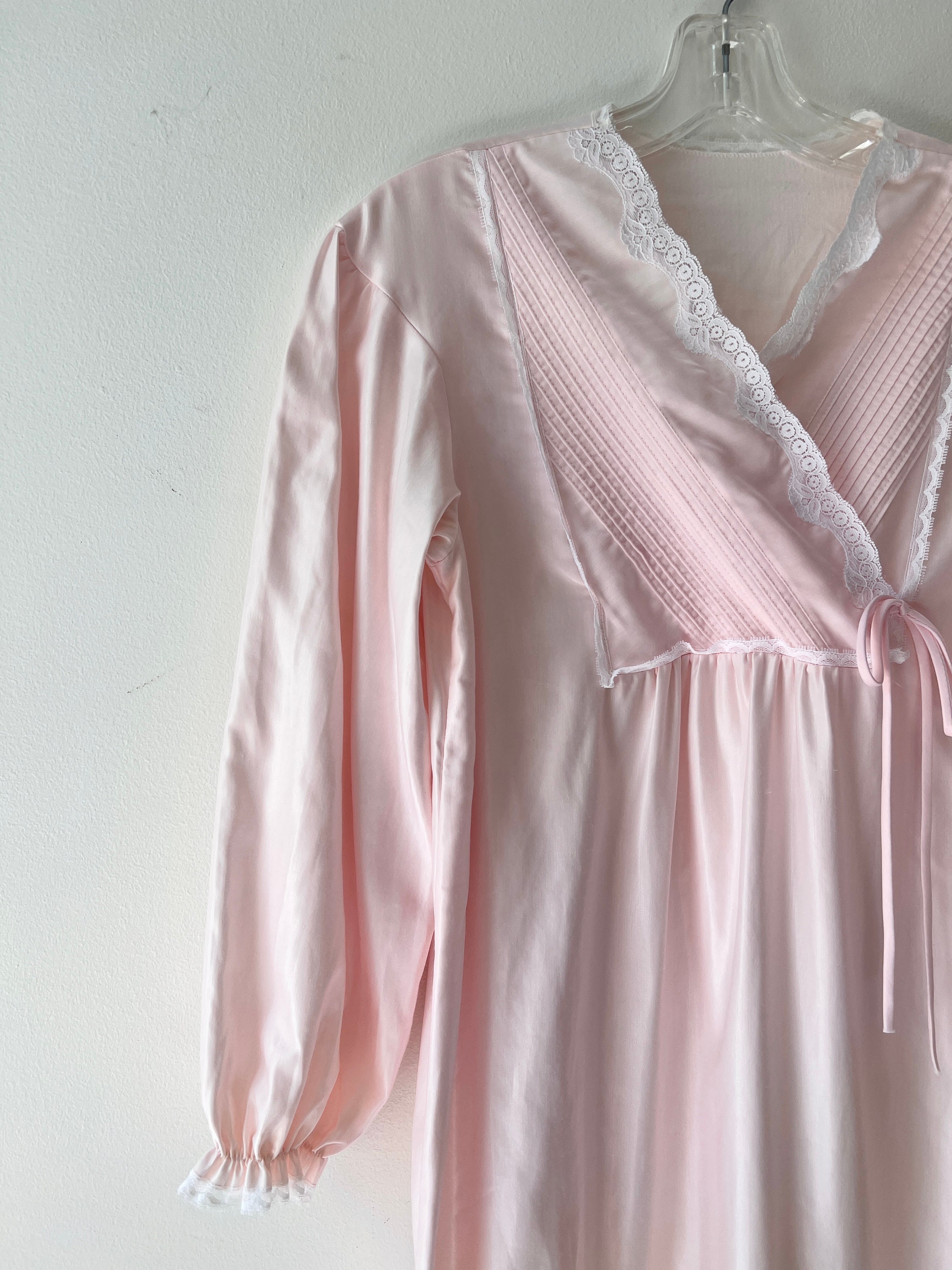 long sleeve maxi nightdress
