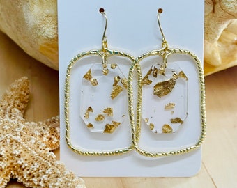 Gold Sparkle Earrings