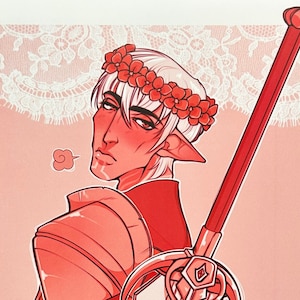 DA2: Valentine Palette Fenris Print