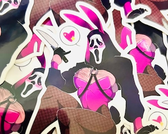 Slasher: Bunny Ghostie Sticker