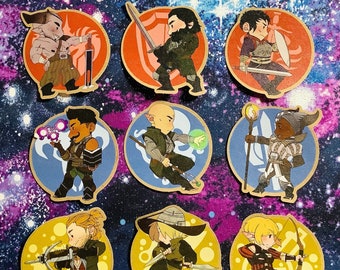Inquisition: Questing Companions Stickers