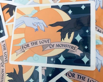 Sticker Pour l'amour des monstres : Terato/Monstre