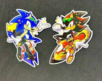 Games: Sonic and Shadow Riders Vinyl Stickers