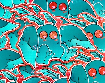 Chibi Cryptids: Mothman Sticker