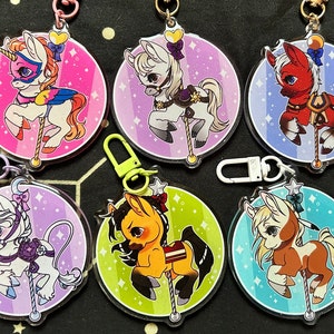 Furry: Nostalgia Horse Carousel Charms