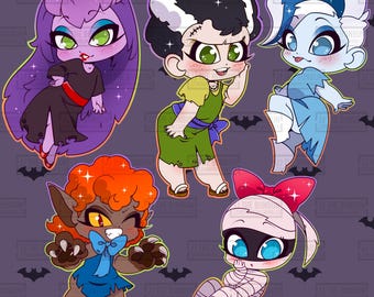 Ghoul School: Chibi Ghoul Student Cellphone Charms