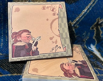 Inquisition: Varric’s Well-Loved Stationery (Sticky Note Memo Pad)