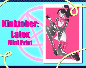 NSFW: Kinktober Latex Print